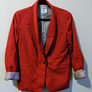 Red Womens Blazer